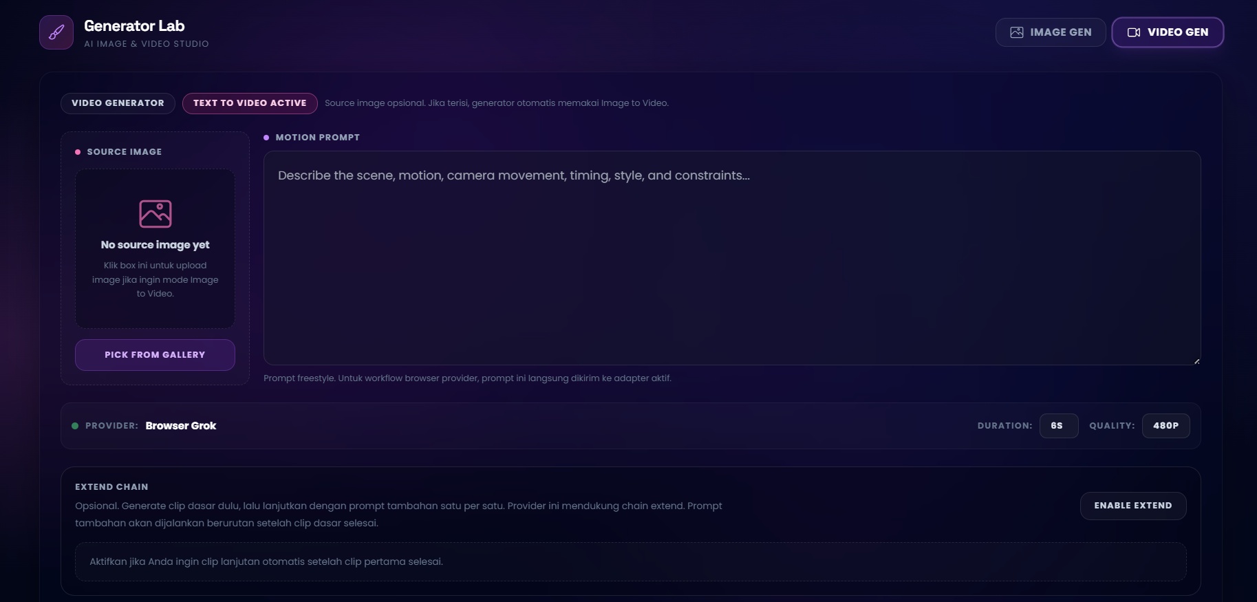 Generator Lab - Video